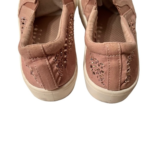 Skechers Memory Foam Dusty Rose Open Cutwork with Sparkles Size 9 - Picture 6 of 7